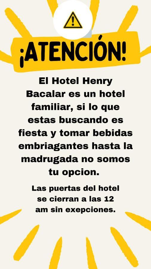 Hotel Henry Bacalar Εξωτερικό φωτογραφία